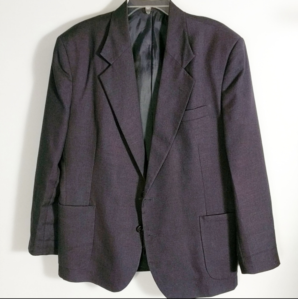 Navy Blue Blazer Size 48 M